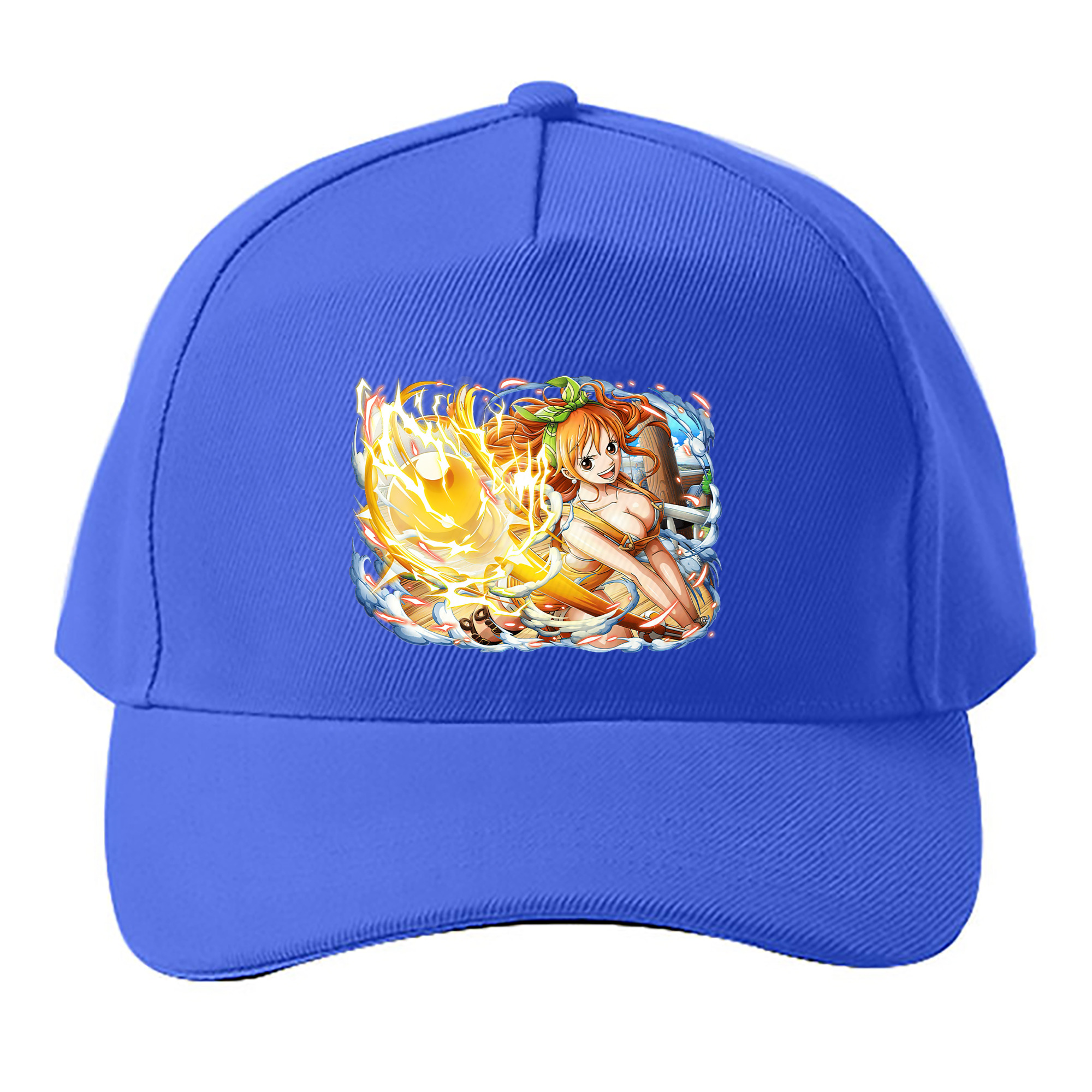 （画像用） ワンピース ナミ ONE PIECE Nami ベースボールキャップ 綿100％ 男女兼用 帽子 スポーツ